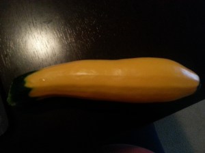 Yellow Zucchini- July 15, 2014
